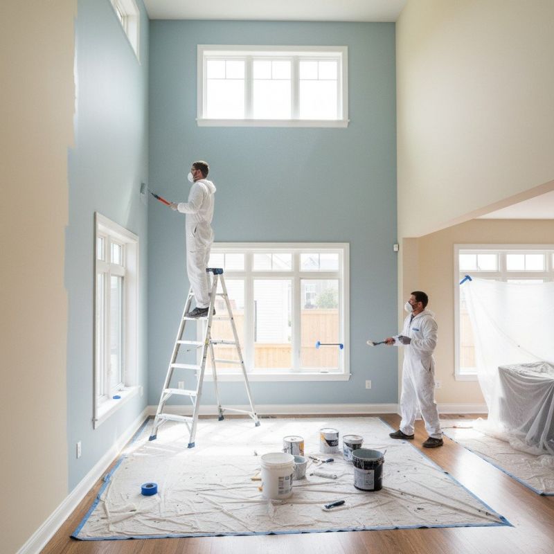 Local Home Interior Painting pros at work