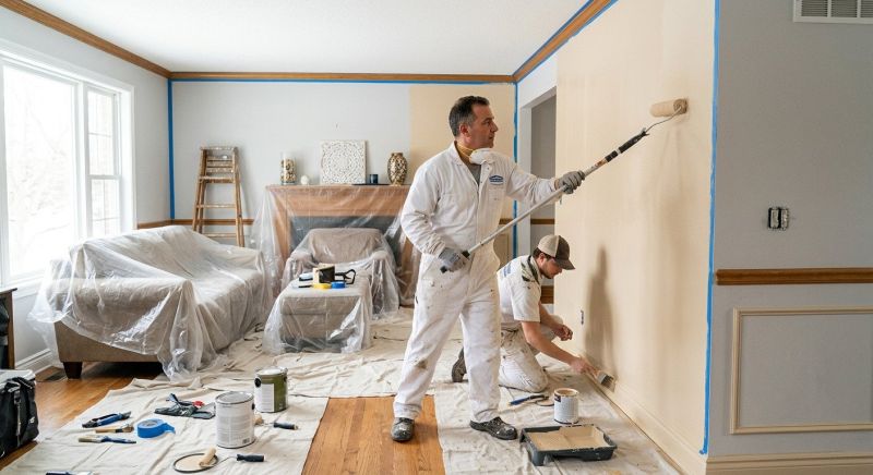 Interior Wall Painting in Waco, TX