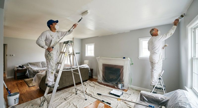 Popcorn Ceiling Painting in Kansas City, KS
