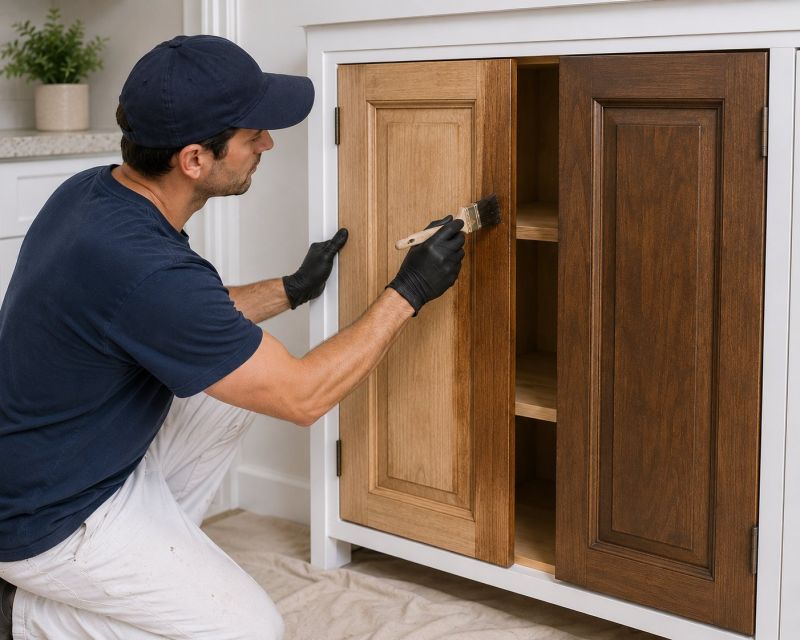 Cabinet Staining Service in Cincinnati, OH