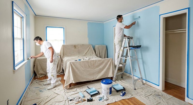 Closet Painting in Wilmington, NC