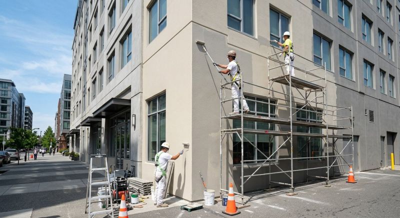 Commercial Concrete Painting in Waco, TX