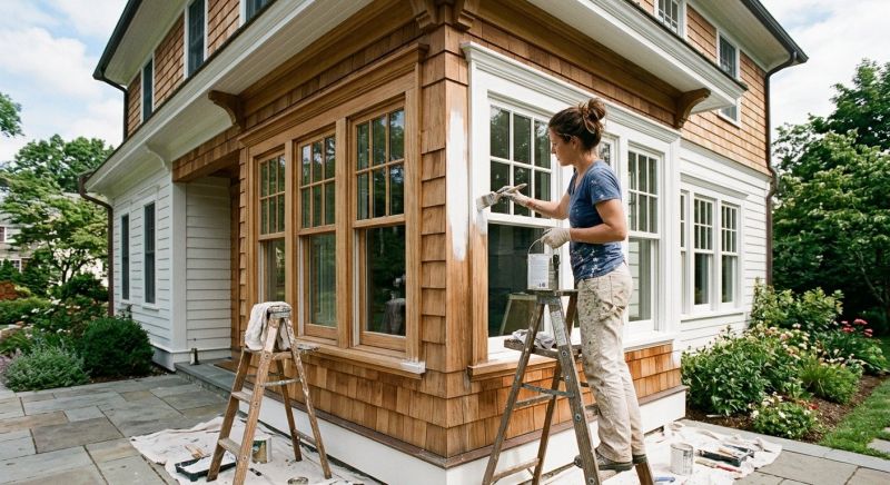 Shiplap Painting in Waco, TX